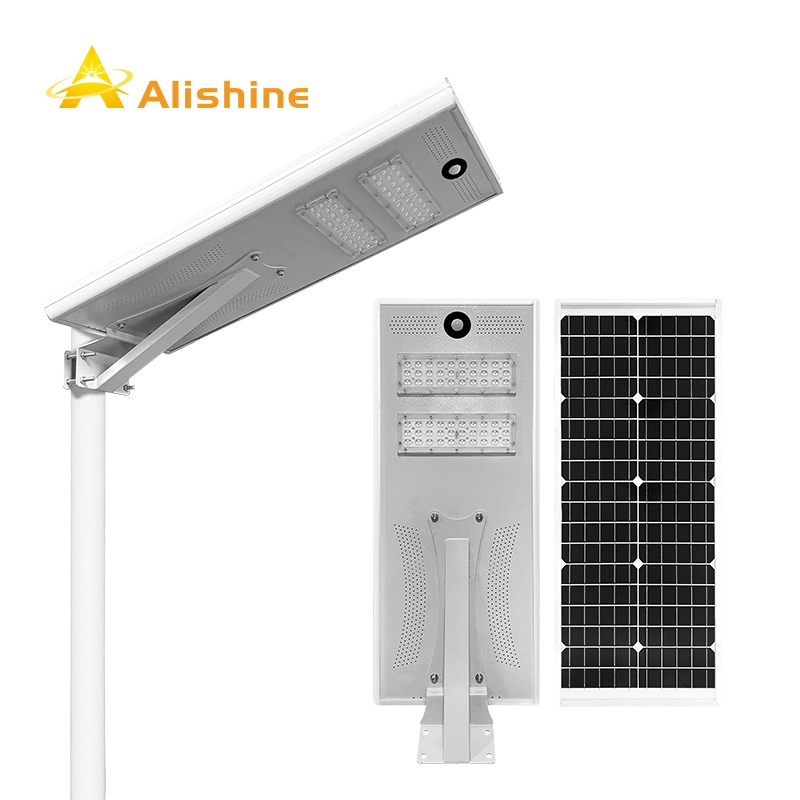 60W Solar Street Light High-Efficiency LED IP65 Waterproof Motion Sensor Outdoor Lighting AL-Apollo Series