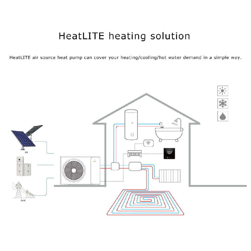 Solar HeatLite Heating Solution High-Efficiency Off-Grid Solar Thermal System for Residential and Commercial Use Apollo Energy