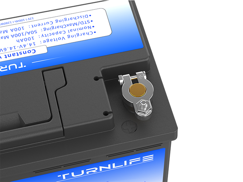 QSL12100 1280Wh 100Ah 12.8V LiFePO4 Battery 11kg Compact Design for Solar Storage and Off-Grid Power Systems