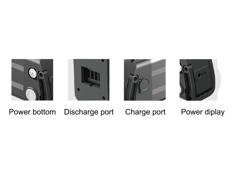 E BIKE BATTERY – H42 18650 Li-ion Battery 36V/48V 13Ah-17.5Ah High Power 250~750W for Electric Bicycles