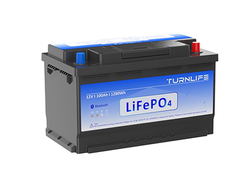 QSL12100 1280Wh 100Ah 12.8V LiFePO4 Battery 11kg Compact Design for Solar Storage and Off-Grid Power Systems