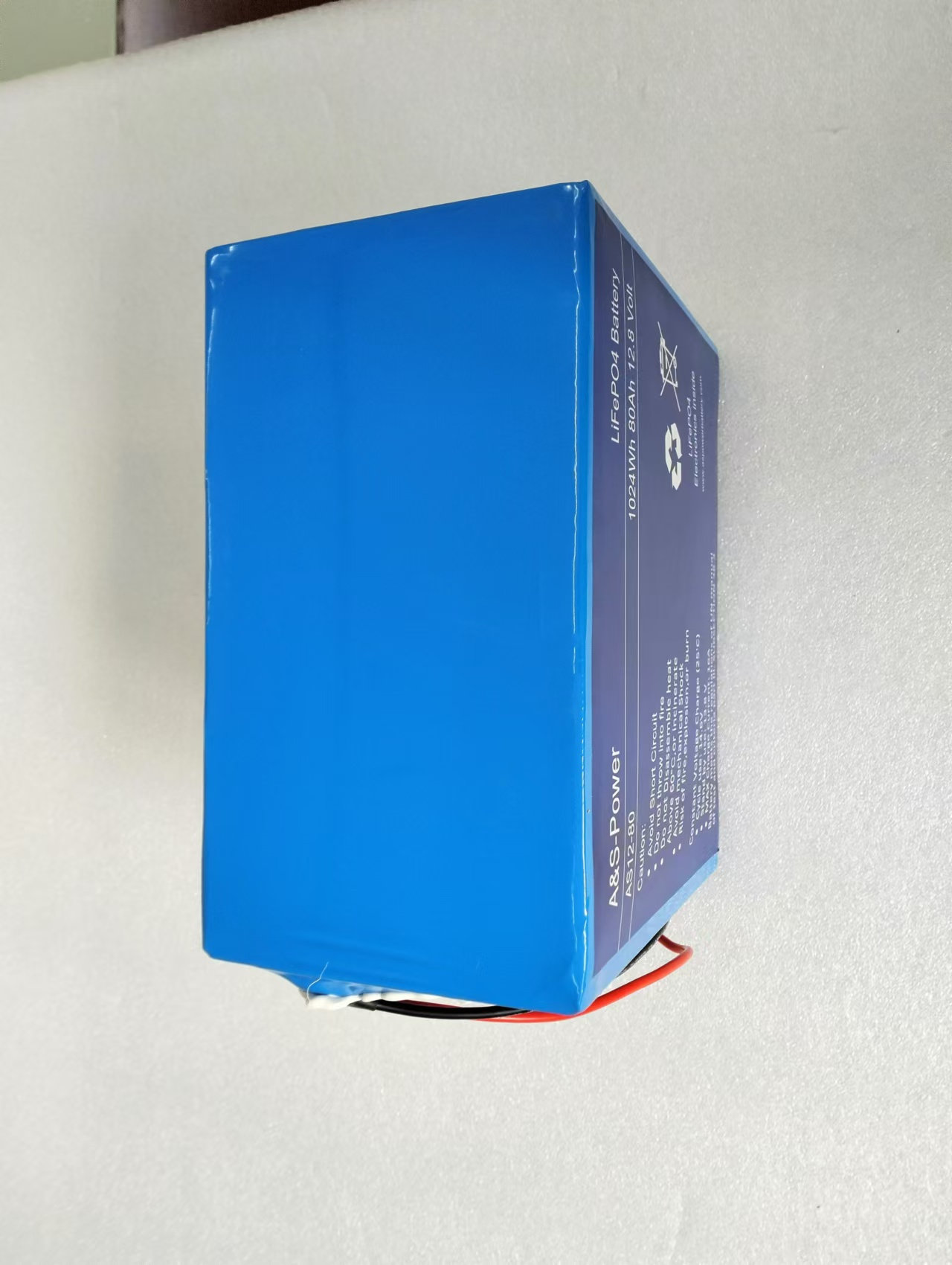 A&S 12.8V 80Ah LiFePO4 Batteries Smart BMS Long Life 4000 Cycles Full Capacity Bluetooth GPS Remote Monitoring Energy Storage Power Supply System