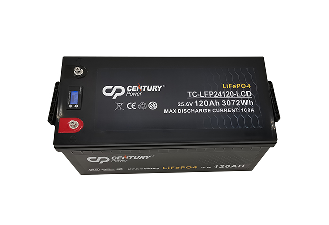 24V Series Lithium Iron Phosphate Battery High Cycle Life and Long Service Life for Outdoor Marine Boat Golf Carts Security Solar Storage EPS UPS System Tiger Century