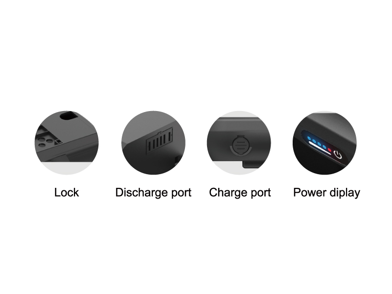 E BIKE BATTERY RANGE H48 48V 18650 Li-ion Battery Pack with Canbus BMS for Long Range E-Bikes Turnlife