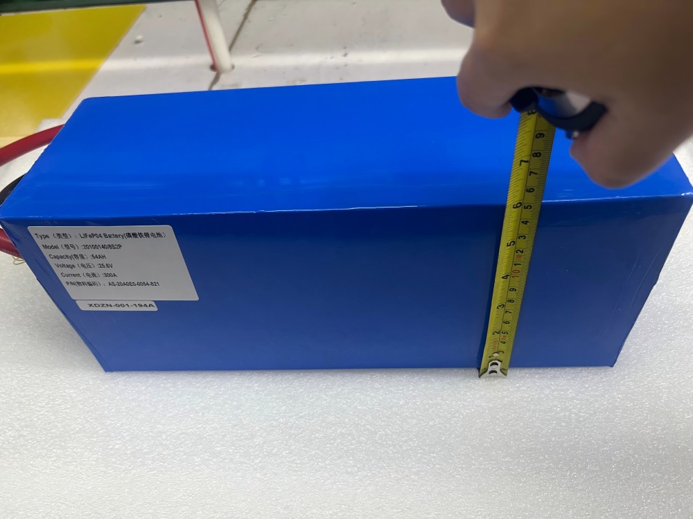 51.2V 27Ah High Voltage Lithium Iron Battery Pack Intelligent BMS Yacht Lifting Application A&S