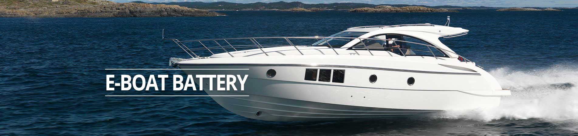E-Boat Battery High-Performance Lithium-ion for Marine Applications