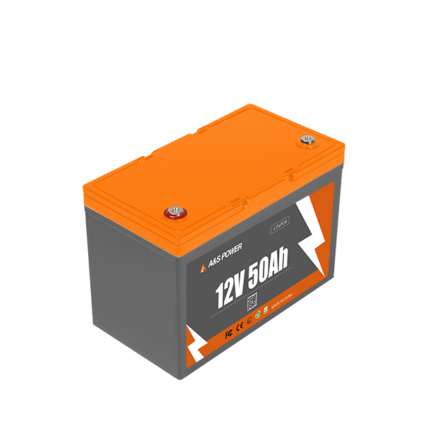 A&S 12.8V 50Ah LiFePO4 Battery Smart BMS Long Cycle Life for Energy Storage Systems