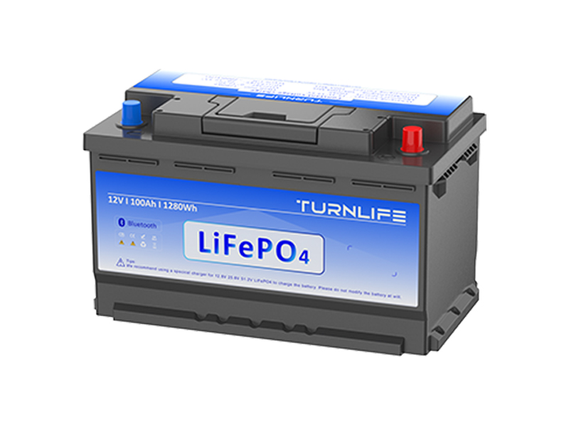 QSL12100 1280Wh 100Ah 12.8V LiFePO4 Battery 11kg Compact Design for Solar Storage and Off-Grid Power Systems