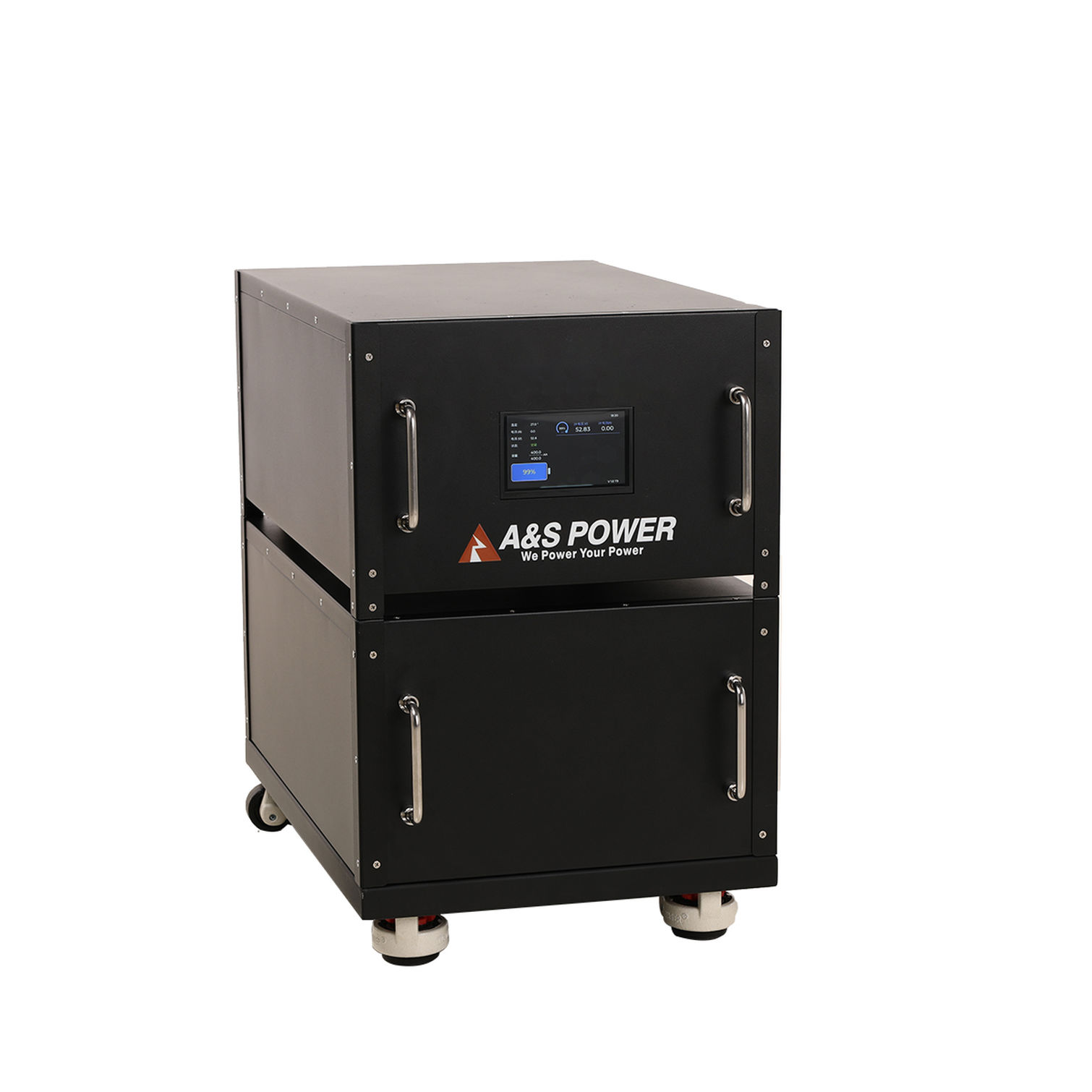 A&S 48V 200Ah LiFePO4 Battery Pack with Intelligent BMS for Energy Storage and Off-grid Systems