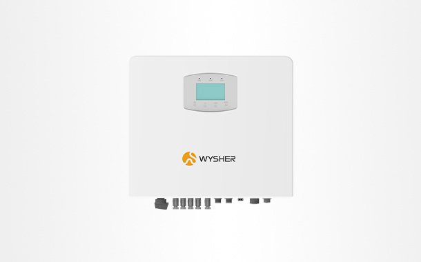 Three Phase Energy Storage Inverter Unbalanced Load Support Natural Heat Dissipation 2 MPPT 4 String Input 26A Max Grid-tied Off-grid UPS System