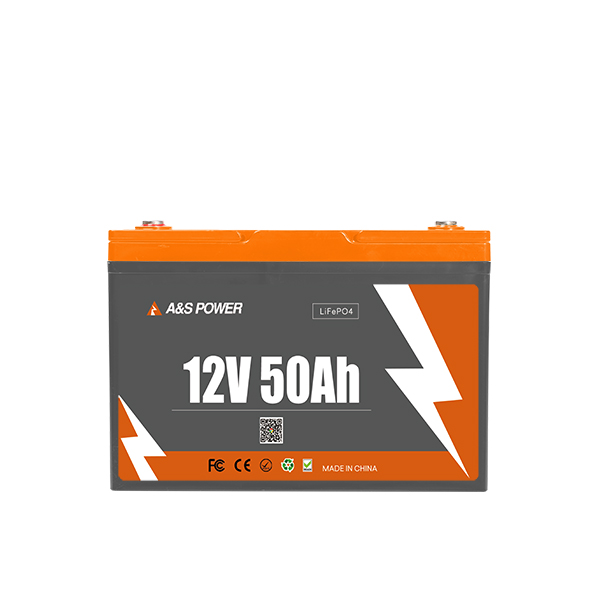 A&S 12.8V 50Ah LiFePO4 Battery Smart BMS Long Cycle Life for Energy Storage Systems