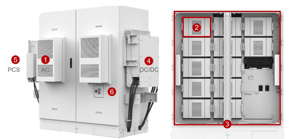 200KWH Battery 57.6 V 16.13 kWh Lithium Iron Phosphate Energy Storage System