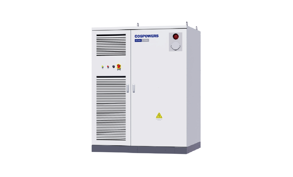 PowerEco-125kW/261kWh Energy Storage System Integrated AC/DC Liquid Cooling for Commercial and Industrial Applications