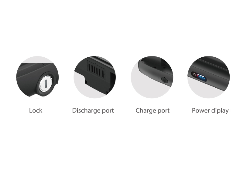 E BIKE BATTERY – H42 18650 Li-ion Battery 36V/48V 13Ah-17.5Ah High Power 250~750W for Electric Bicycles
