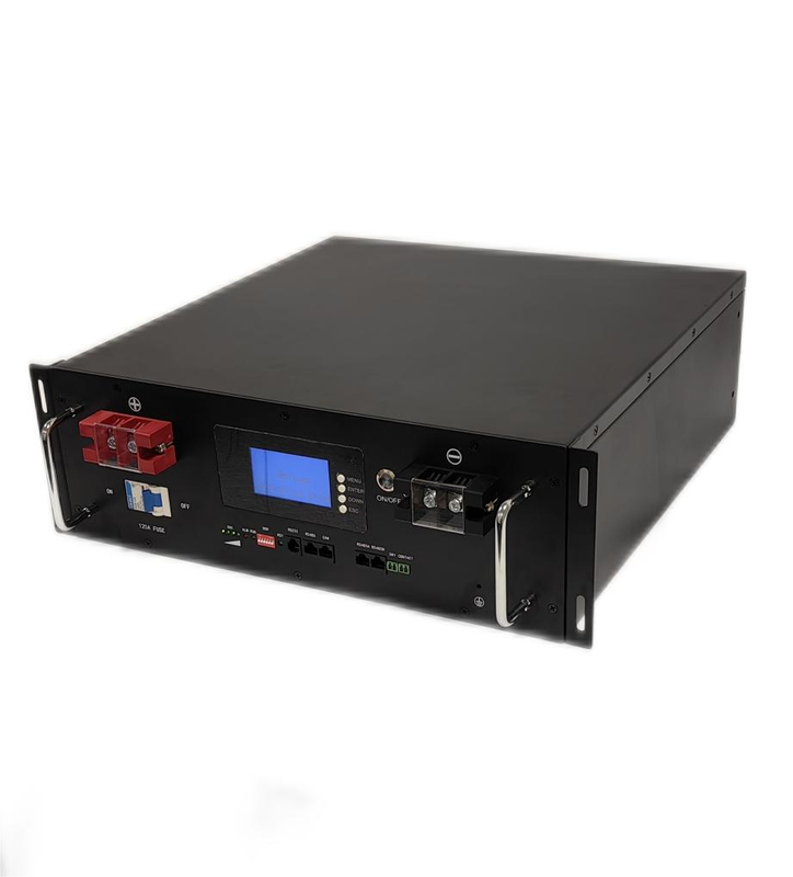 Rack-Mount Residential Solar Storage System 48V 100Ah Lithium Battery for Home Energy Storage WENREY