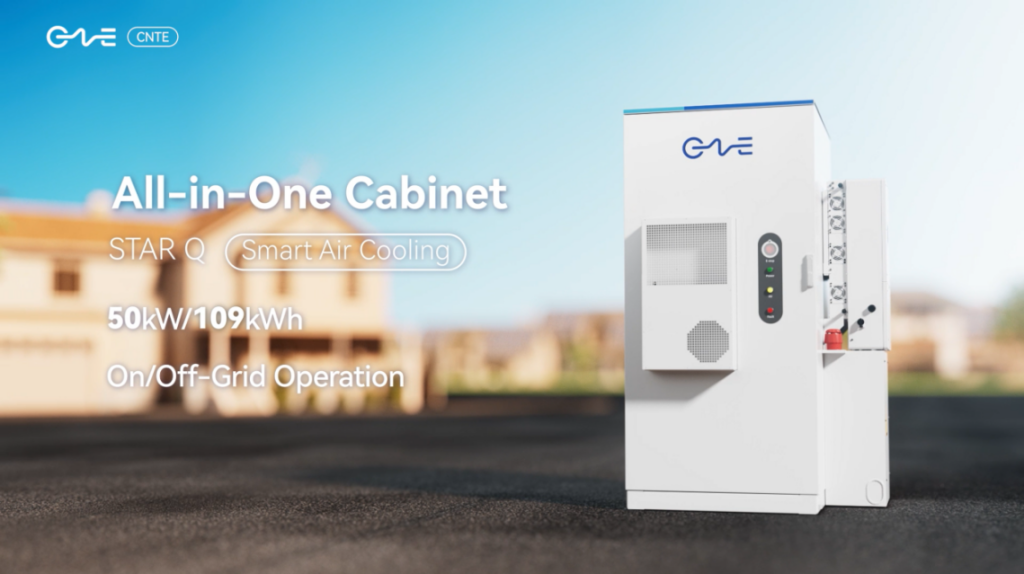 STAR Q 50 kW 109 kWh All-in-One Energy Storage Cabinet for Off-Grid Power Supply CATL LFP Battery