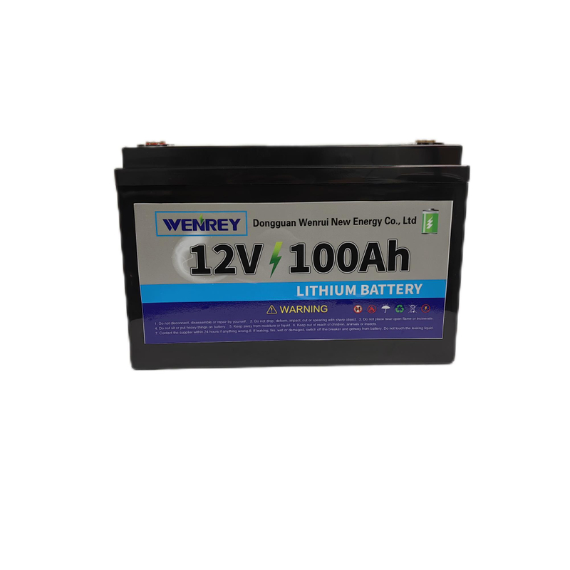 12V 100Ah Solar Battery 6000 Cycles Off-Grid Energy Storage System for Campervans WENREY
