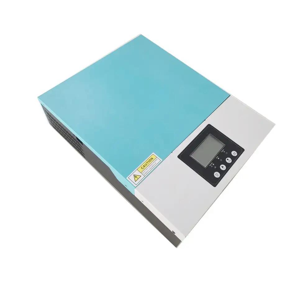 Inverter 3KW 24V DC to AC Pure Sine Wave Off-Grid Hybrid Solar Inverter with Charger and MPPT Controller for Renewable Energy Systems