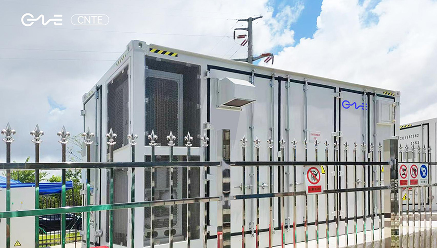 5MW/10MWh Liquid-Cooled Industrial Energy Storage System for Peak Shaving and Green Power Supply CNTE