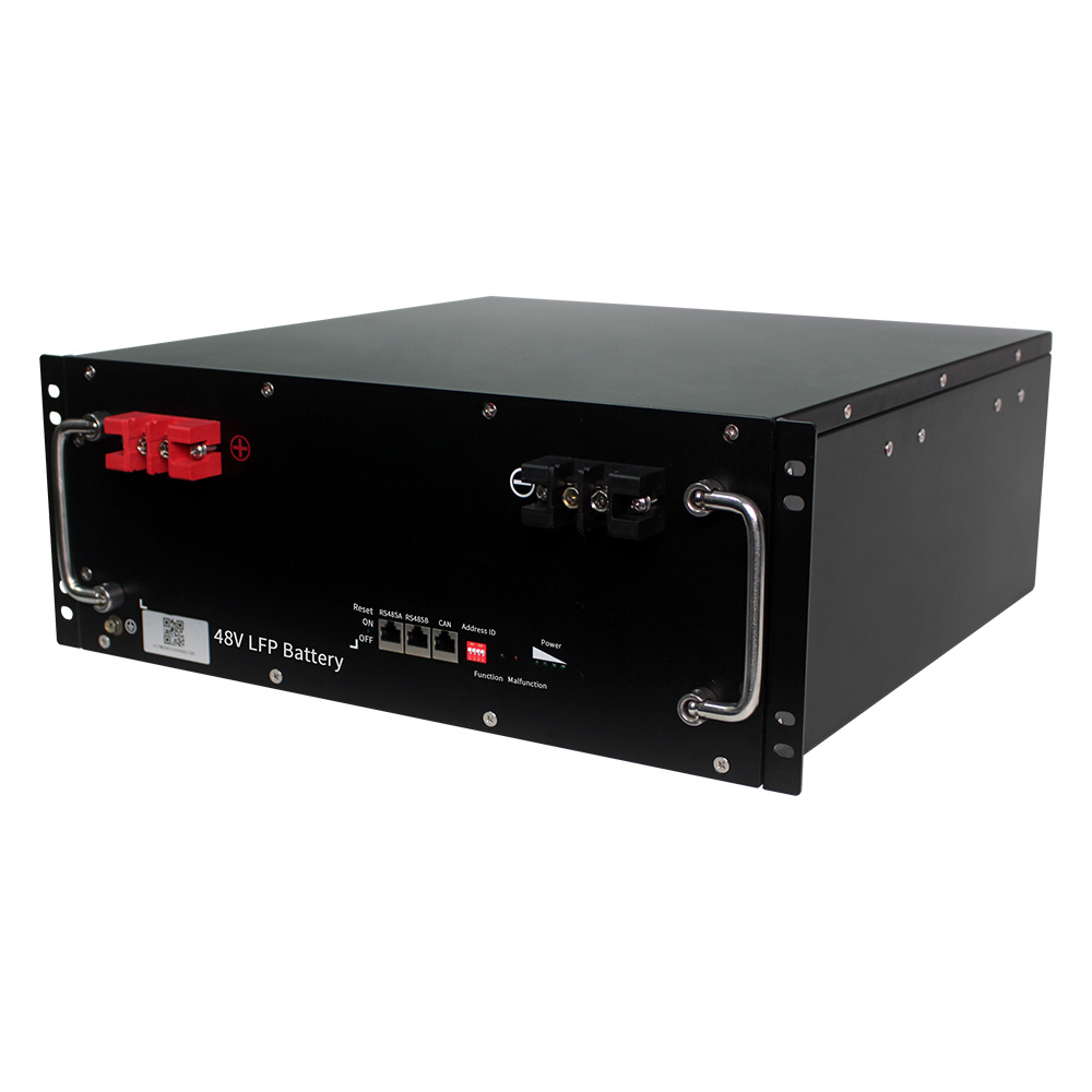 Rack Mounted Home Energy Storage Battery 48V 100Ah/200Ah/300Ah Solar Power Storage System for Residential Use WENREY