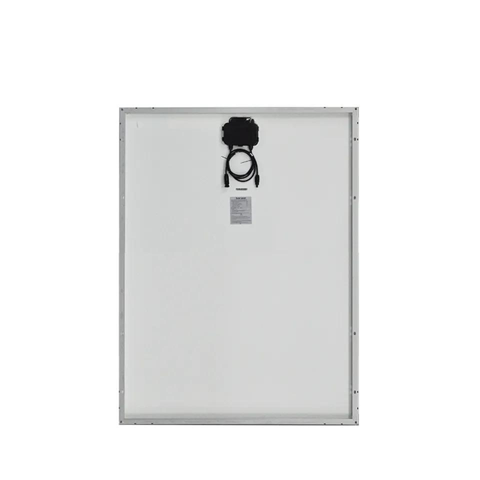 160W Monocrystalline Black Solar Panel High Efficiency Photovoltaic Module for Residential Roof Solar Power Systems