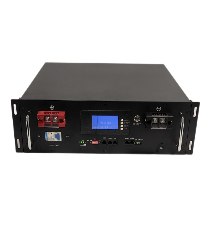 Rack-Mount Residential Solar Storage System 48V 100Ah Lithium Battery for Home Energy Storage WENREY