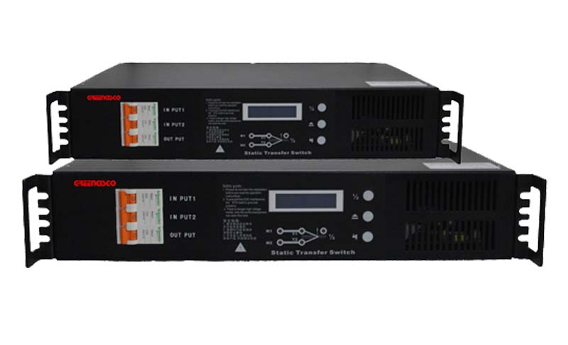 Static Transfer Switch (Rack Mount) Fast Switching <6ms, 200-240Vac Input 50/60Hz for UPS & Power Plants Applications