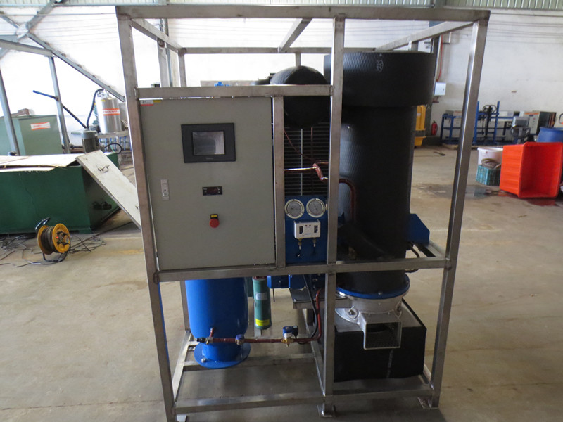 Solar Tube Ice Machine 1T/24Hrs Industrial Grade Beverage Cooling Hotel Use CSCPOWER