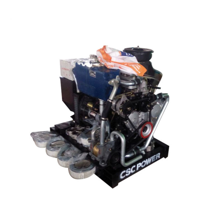 Marine Generator Set 12kW Open Type 380V 50Hz 1500rpm Diesel Electrical Start IP23 Insulation Class F for Marine Applications