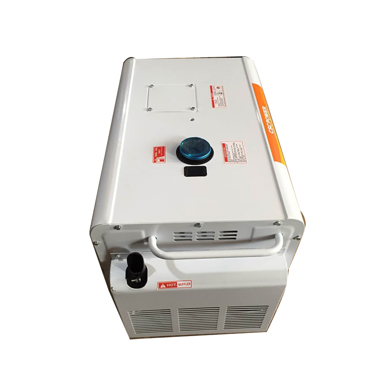 Diesel Generator Set 10KVA Silent Type for Backup Power Supply 3P 380V 50Hz with High Acoustic Canopy and ATS Option CSCPOWER