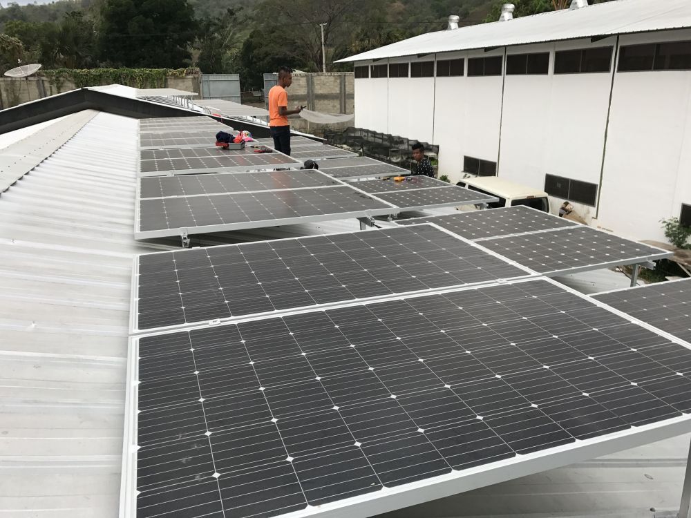 PV Solar System On-Grid 100kW Grid-Tie Solar Power System for Commercial & Residential Use TANFON