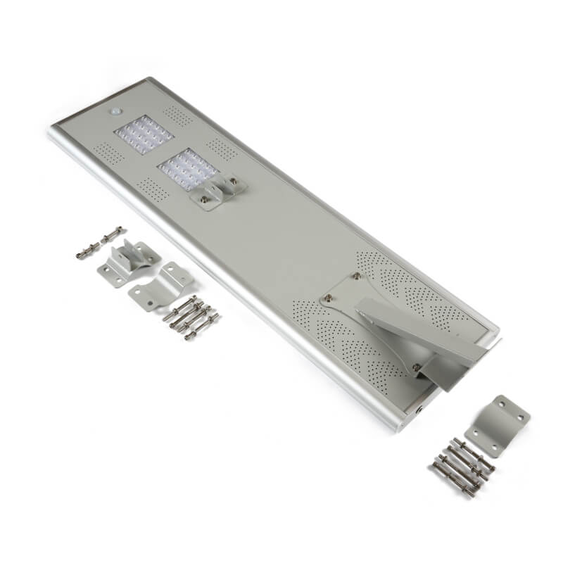 40W Solar Street Light 100W Mono Solar Panel 50Ah LiFePO4 Battery Outdoor IP65 3 Years Warranty TANFON