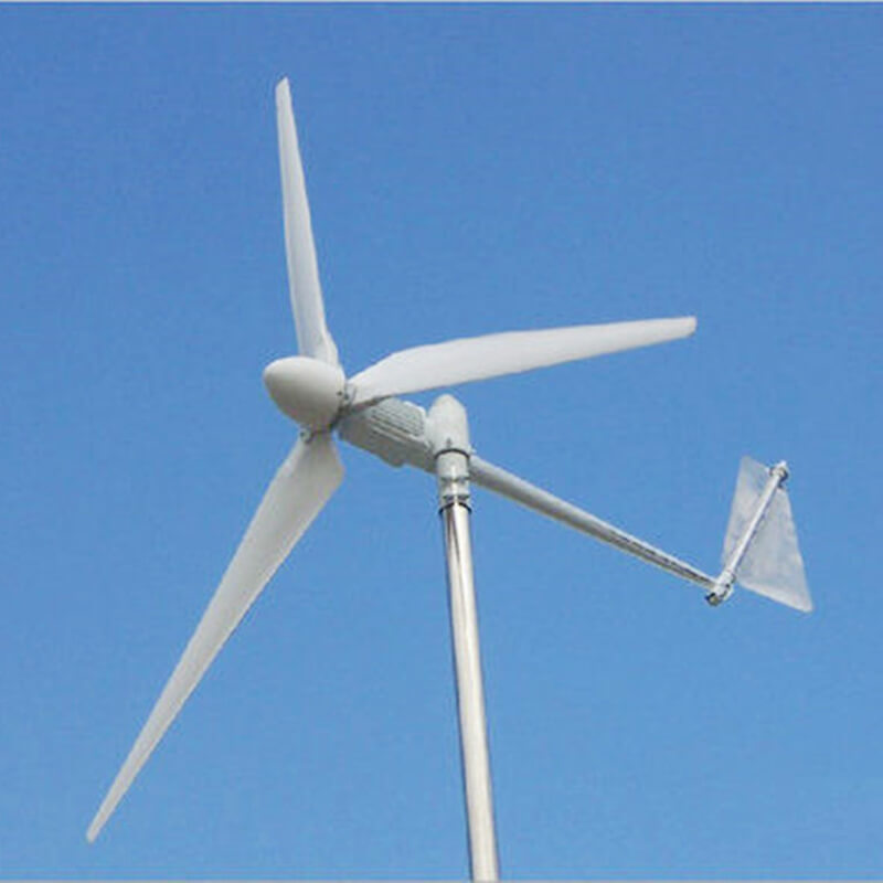 500W Wind Turbine System Power Wind Electric Generator Low Start Wind Speed Small Volume Easy Installation Home Use