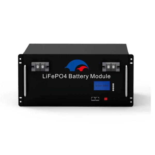 51.2V 50AH Rack Mount LiFePO4 Battery 2.56Kwh High-Density Energy Storage for Solar Backup Power YY4850HR