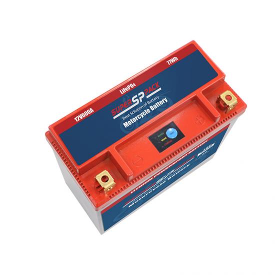 Lithium Power Sport Batteries 12.8V 6Ah High Pulse Cranking 420A for Motorcycle ATV Snowmobile Superpack