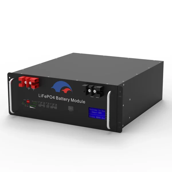 48V 100AH Rack Mount LiFePO4 Battery 4.8kWh High-Density Energy Storage for Telecom and UPS Systems