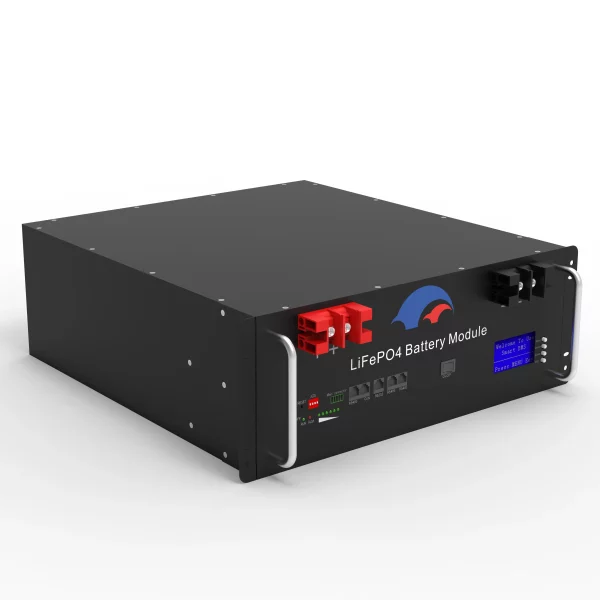 48V 100AH Rack Mount LiFePO4 Battery 4.8kWh High-Density Energy Storage for Telecom and UPS Systems