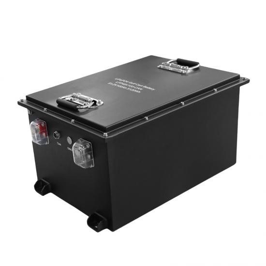 48V100Ah LiFePO4 Battery Long Cycle Life Golf Cart Electric Vehicle Superpack