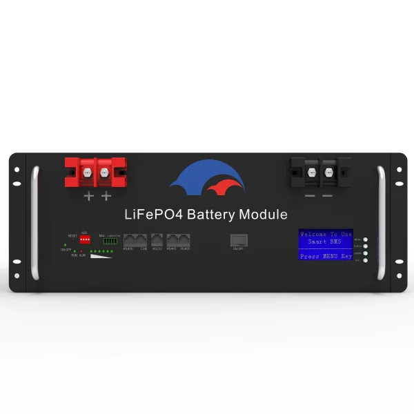 48V 100AH Rack Mount LiFePO4 Battery 4.8kWh High-Density Energy Storage for Telecom and UPS Systems