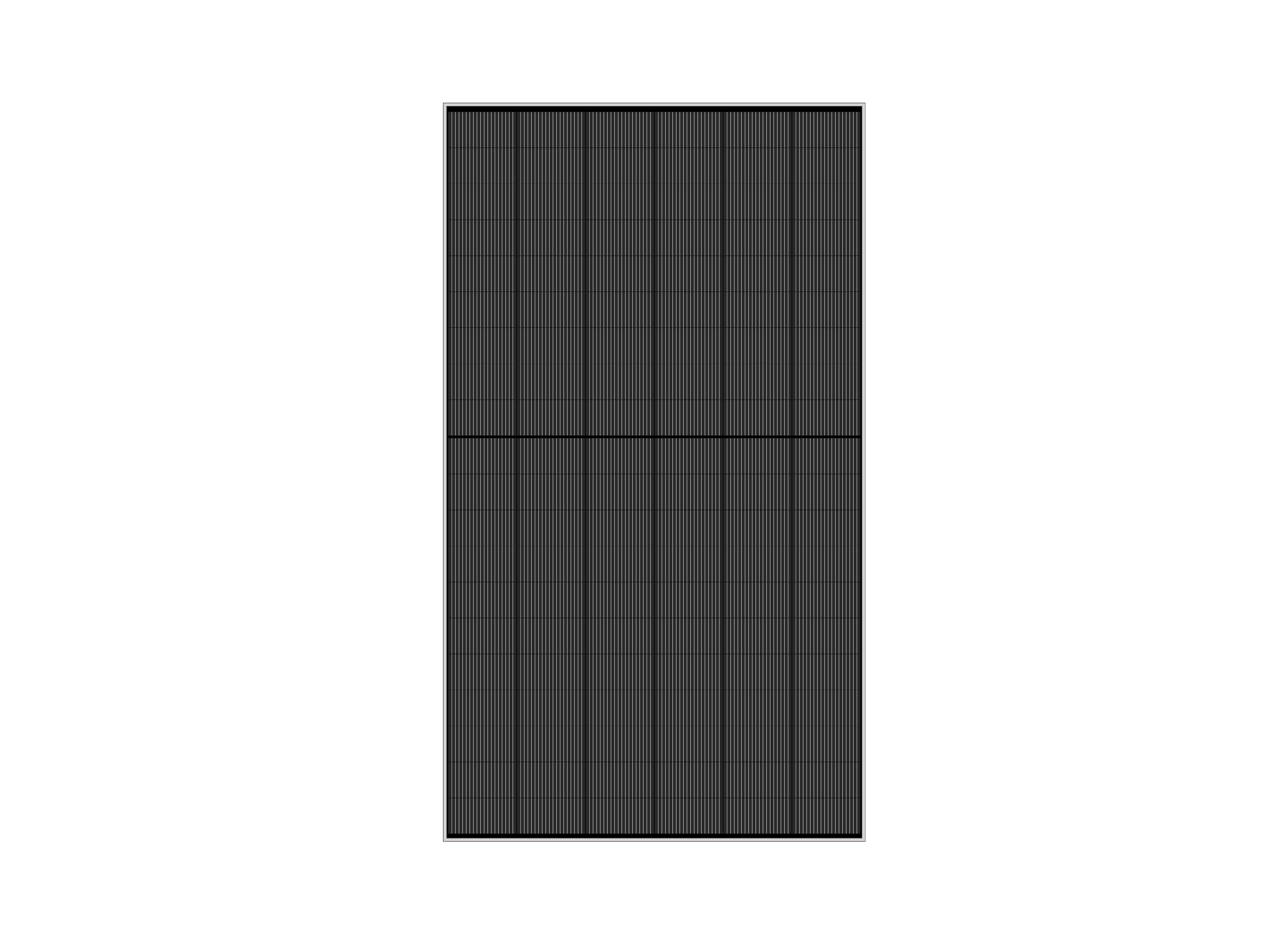 Fixable Solar Panel 250W-all black N-Type TopCon Half-Cut Cell, Frameless Ultra-Lightweight for Rooftop and Commercial Installations