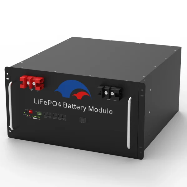 48V 200AH Rack Mount LiFePO4 Battery 9.6kWh High-Capacity Energy Storage for Home & Commercial Backup Power