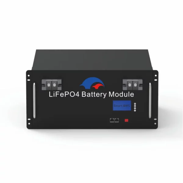 51.2V 50AH Rack Mount LiFePO4 Battery 2.56Kwh High-Density Energy Storage for Solar Backup Power YY4850HR