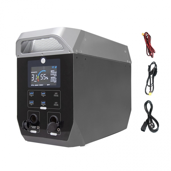 Superpack LFPS2000W Portable Power Station 2000Wh LiFePO4 Battery Outdoor Camping RV Backup Power