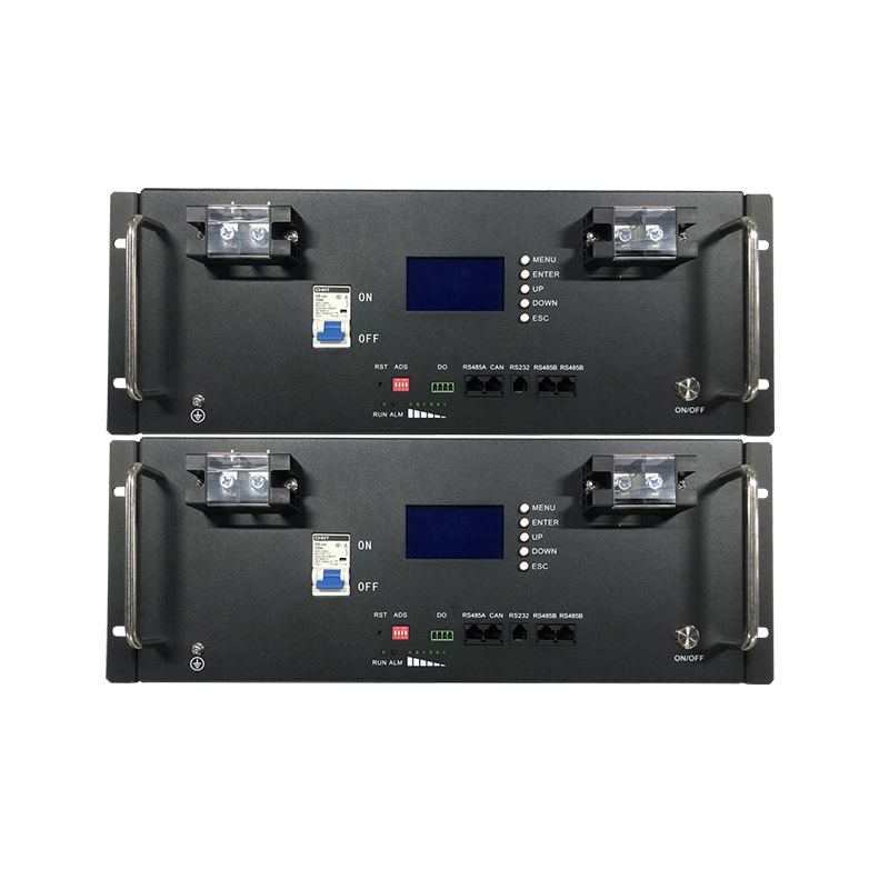 Rack Lithium Battery 4U 10.24kWh Smart Switching Efficient Power Generation for Home and Commercial Energy Storage