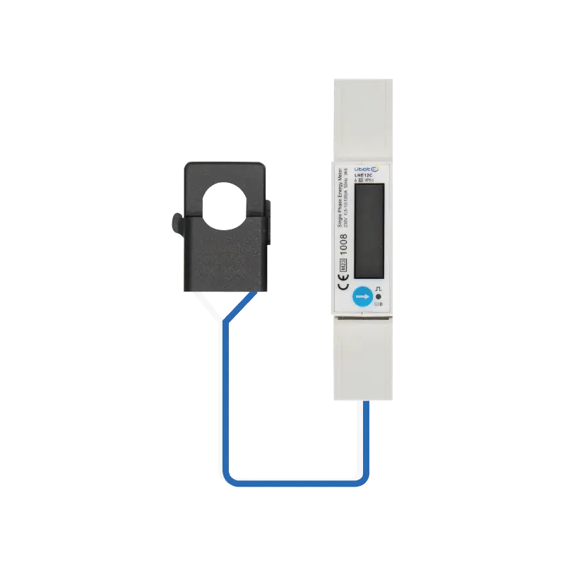 New Energy Meter LHE12C Single Phase Two-wire(1P2W) DIN Rail Mount for Photovoltaic and Energy Storage Systems