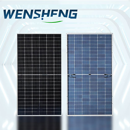 Double Glazed Solar Panels 144csll 550W Bifacial High-Efficiency for Rainy Snowy Weather SUNWIN