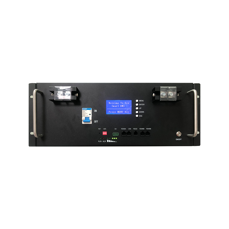 Rack Lithium Battery 4U 10.24kWh Smart Switching Efficient Power Generation for Home and Commercial Energy Storage