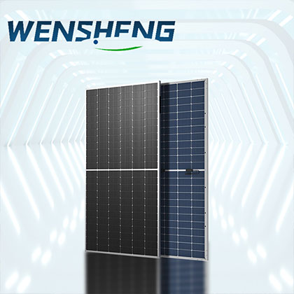 Double Glazed Solar Panels 144csll 550W Bifacial High-Efficiency for Rainy Snowy Weather SUNWIN