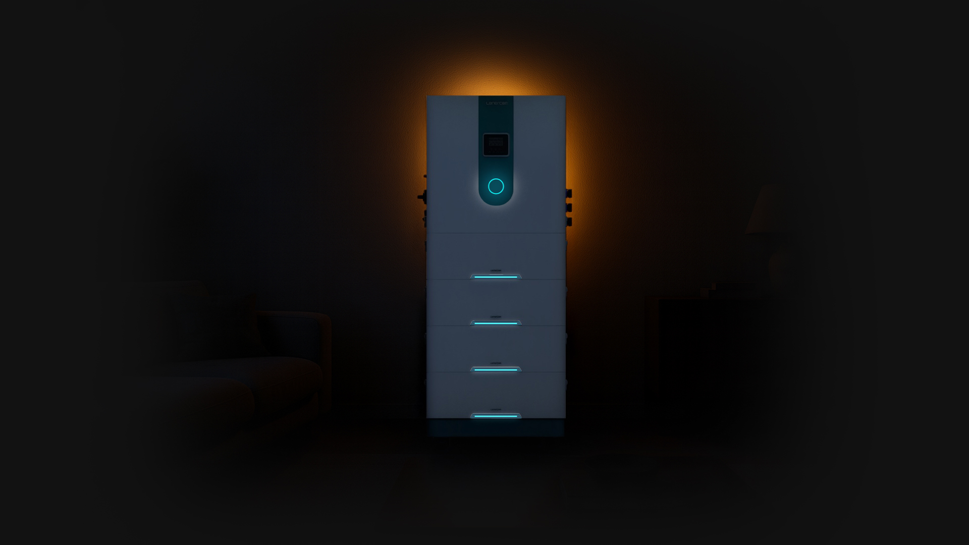 E2 Series (Low Voltage) LiFePO4 Battery 5.12kWh-40.96kWh Single-Phase 230V Residential Energy Storage System for Home UPS Lenercom