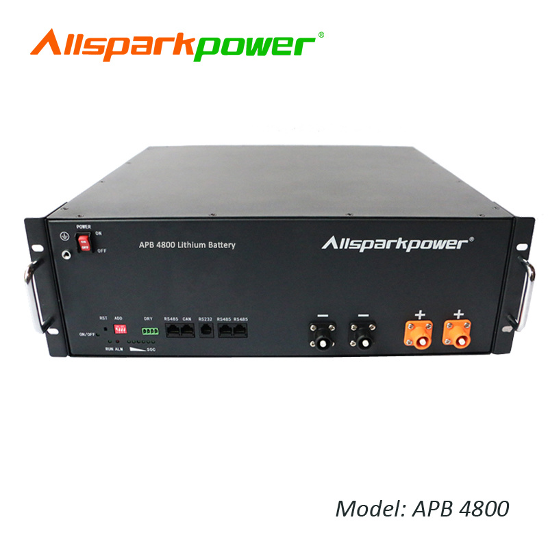 APB 4800 Home Solar Battery System 48V LiFePO4 Long Cycle Life Maintenance-Free for Residential Energy Storage